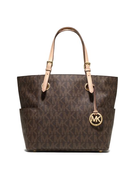 tote small michael kors purse|Michael Kors large monogram tote.